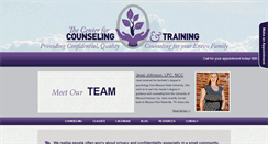 Desktop Screenshot of counselingandtraining.com